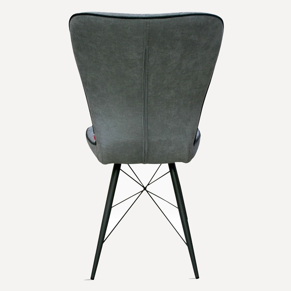 Grey eames clearance dining chair