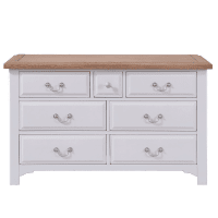 Chantilly wide chest of drawers