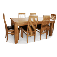 Coventry oak table and chairs