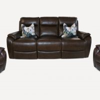 Sardinia leather sofa