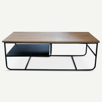 Dice oak coffee table
