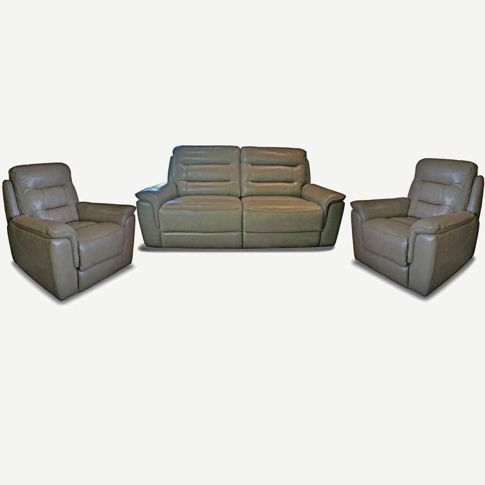 Limara 3+1+1 Leather Recliner Sofa Set
