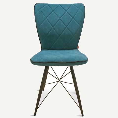 Emilio Teal Dining Chair