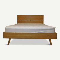 Lyon Oak 5' King Size Bedframe